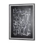 14375 - Horse Herd II by Mercana Studio a Hand Embellished Textured Framed Art Print