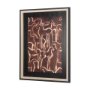 14377 - Horse Herd IV by Mercana Studio a Hand Embellished Textured Framed Art Print