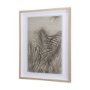 14381 - Shadows on Wood II by Mercana Studio a Hand Embellished Textured Framed Art Print Matted under Glass