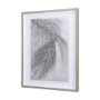 14382 - Light Shadows I by Mercana Studio a Hand Embellished Textured Framed Art Print Matted under Glass