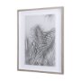 14383 - Light Shadows II by Mercana Studio a Hand Embellished Textured Framed Art Print Matted under Glass