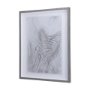 14385 - Shadows II by Mercana Studio a Hand Embellished Textured Framed Art Print Matted under Glass