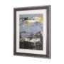 14409 - Silver and gold Inspiration I by Mercana Studio a Hand Embellished Textured Framed Art Print
