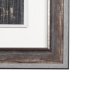 14409 - Silver and gold Inspiration I by Mercana Studio a Hand Embellished Textured Framed Art Print