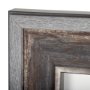14409 - Silver and gold Inspiration I by Mercana Studio a Hand Embellished Textured Framed Art Print