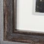 14409 - Silver and gold Inspiration I by Mercana Studio a Hand Embellished Textured Framed Art Print