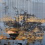 14410 - Silver and gold Inspiration II by Mercana Studio a Hand Embellished Textured Framed Art Print