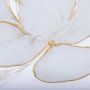 14416 - Interplay I by Mercana Studio a Hand Embellished Textured Framed Art Print Matted under Glass