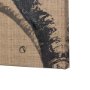 102260-S - Palm Shadow I by Mercana Studio a Hand Embellished Textured Canvas