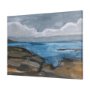 102264-L - Grey Sky I by Mercana Studio a Hand Embellished Textured Canvas