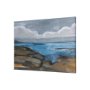 102264-S - Grey Sky I by Mercana Studio a Hand Embellished Textured Canvas