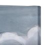 102264-S - Grey Sky I by Mercana Studio a Hand Embellished Textured Canvas
