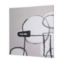 102269-L - Neutral Shapes I by Mercana Studio a Hand Embellished Textured Canvas