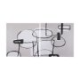 102269-S - Neutral Shapes I by Mercana Studio a Hand Embellished Textured Canvas