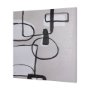 102270-L - Neutral Shapes II by Mercana Studio a Hand Embellished Textured Canvas