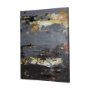 102309-L - Silver and gold inspiration I by Mercana Studio a Hand Embellished Textured Canvas