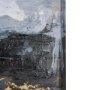 102310-L - Silver and gold inspiration II by Mercana Studio a Hand Embellished Textured Canvas