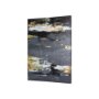 102311-S - Silver and gold inspiration III by Mercana Studio a Hand Embellished Textured Canvas