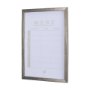 14390 - MENU I by Mercana Studio a Hand Embellished Textured Framed Art Print Matted under Glass