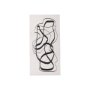 102252-S - Free Lines Creamy by Mercana Studio a Hand Embellished Textured Canvas