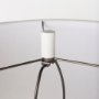 69790 - Tao 20.0L x 20.0W x 33.0H Cream Base W/White Shade Table Lamp