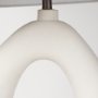 69790 - Tao 20.0L x 20.0W x 33.0H Cream Base W/White Shade Table Lamp