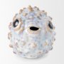 68018 - Spike I (Small) 8L x 4W Off-White Ceramic Puffer Fish