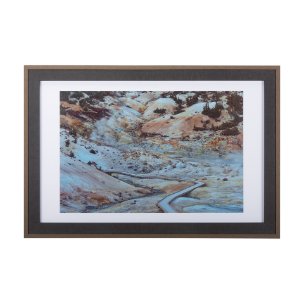 LassenVP by Chad Mackay a Framed Art Print Matted under Glass