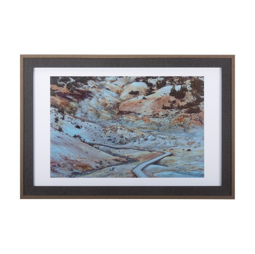 14360 - LassenVP by Chad Mackay a Framed Art Print Matted under Glass