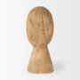 70128 - Ivan Medium Wooden Head Sculpture