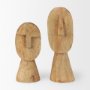 70128 - Ivan Medium Wooden Head Sculpture