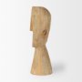 70129 - Ivan Large Wooden Head Sculpture