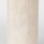 70132 - Knox Tall White-Wash Wood Decorative Object