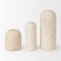 70130 - Knox Medium White-Wash Wood Decorative Object