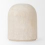 70131 - Knox Short White-Wash Wood Decorative Object