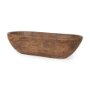 70160 - Athena Extra Large Oblong Medium Brown Reclaimed Wood Bowl