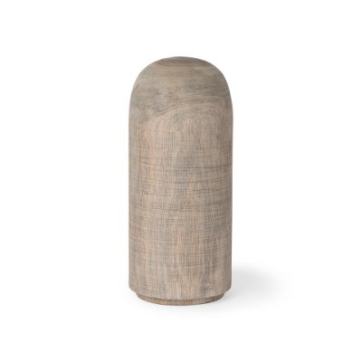 70133 - Knox Medium Gray-Wash Wood Decorative Object