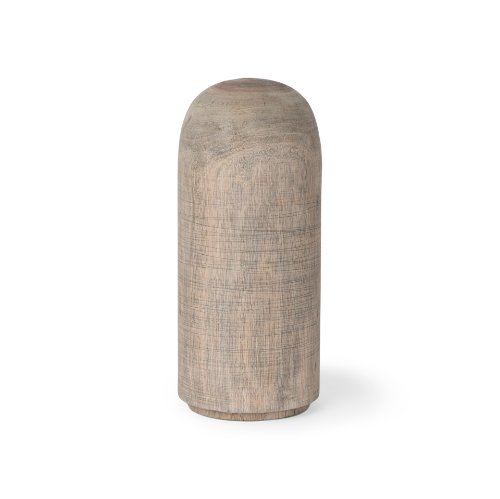 70133 - Knox Medium Gray-Wash Wood Decorative Object