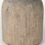 70134 - Knox Short Gray-Wash Wood Decorative Object