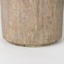 70134 - Knox Short Gray-Wash Wood Decorative Object