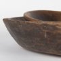 70145 - Nikita Set of 2 Large Medium Brown Reclaimed Wood Bowls