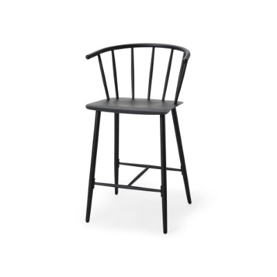 69842 - Colin Black Metal Counter Stool