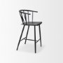 69842 - Colin Black Metal Counter Stool