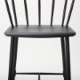 69842 - Colin Black Metal Counter Stool