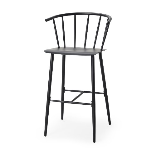 69843 - Colin Black Metal Bar Stool