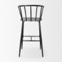 69843 - Colin Black Metal Bar Stool