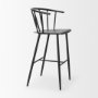 69843 - Colin Black Metal Bar Stool