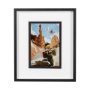 14329 - Utah Go USA (M) by Mercana Studio a Framed Art Print Matted under Glass