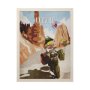 14331 - Utah Go USA (L) by Mercana Studio a Hand Embellished Decograph Framed Art Print