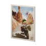 14331 - Utah Go USA (L) by Mercana Studio a Hand Embellished Decograph Framed Art Print